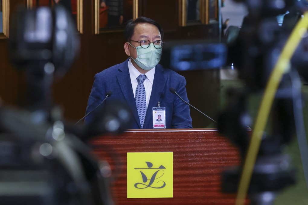 Eric Chan, Hong Kong’s No 2 official. Photo: Sam Tsang