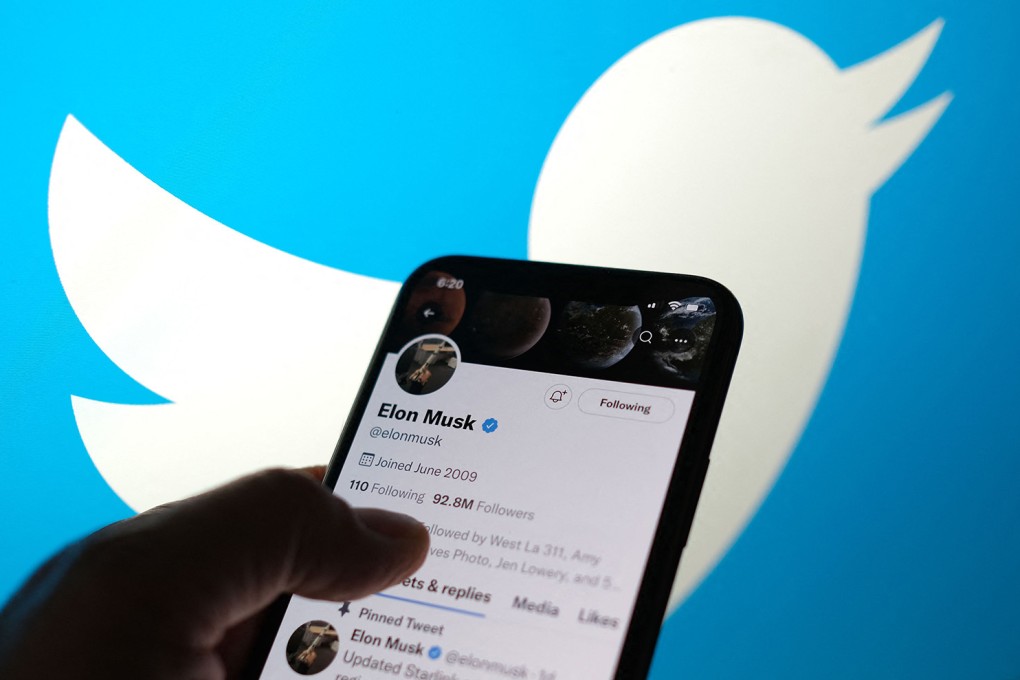 On Saturday, Twitter started giving users who sign up for US$8 a month a verified check mark, days after owner Elon Musk floated the idea of a new verification system. Photo: AFP via Getty Images