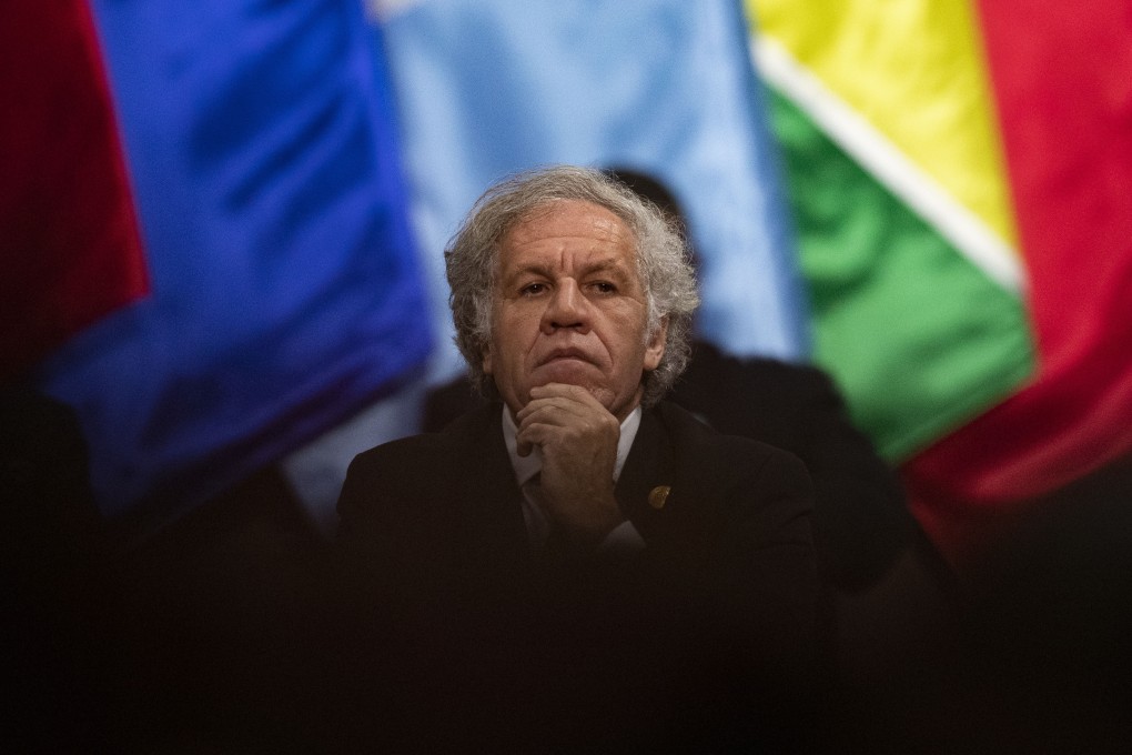 Secretary General of the OAS, Luis Almagro, faces an external probe into allegations of violating the organisation’s ethics code. Photo: AP