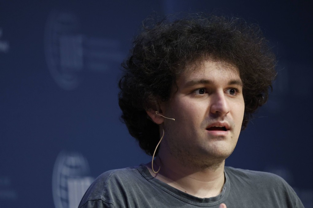 Sam Bankman-Fried, founder and CEO of FTX Cryptocurrency Derivatives Exchange, speaks during the Institute of International Finance  annual membership meeting in Washington on October 13, 2022. Photo: Bloomberg