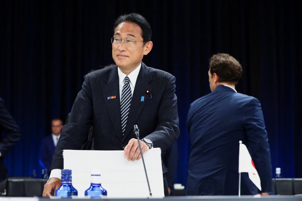 Japanese Prime Minister Fumio Kishida attends a Nato summit in Madrid earlier this year. Photo: Reuters