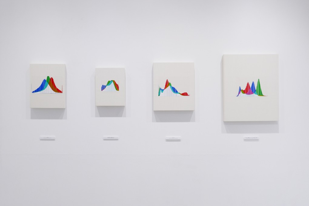 Installation view of Hideo Anze’s solo exhibition “Photogenic Drawing” at Kana Kawanishi Gallery in Tokyo as part of Art Week Tokyo. The art week connects the capital’s decentralised galleries and museums with joint programming and free specialised bus routes. Photo: Kana Kawanishi Gallery