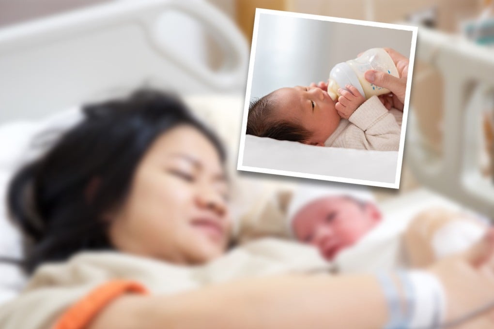 A new mother in China is at the centre of controversy after the hospital she gave birth at revealed the lengths she went to to conceive after suffering 26 miscarriages. Photo: SCMP composite