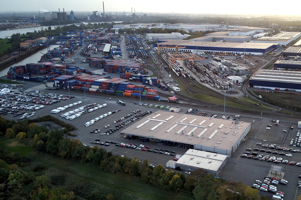 A logistics centre in Duisburg, Germany. The city had opened its doors to Chinese investment. Photo: AP