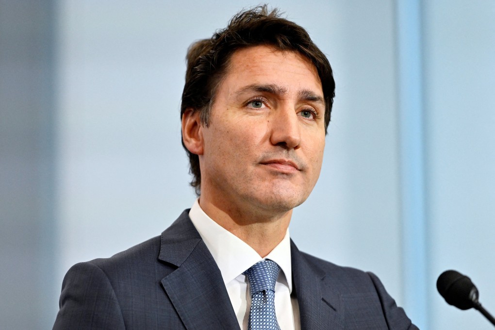 Canada’s Prime Minister Justin Trudeau attends a news conference in Surrey, British Columbia, in October. Photo: Reuters
