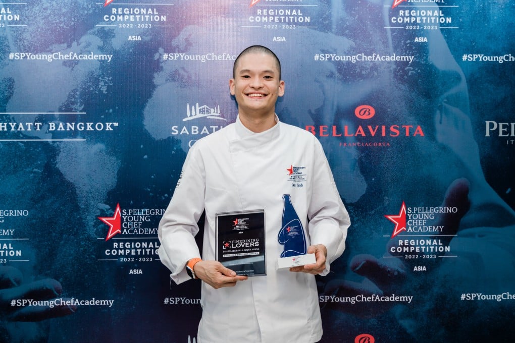 Singaporean chef Ian Goh won first prize in the S. Pellegrino Young Chef Academy Awards’ Asian regional competition by cooking a lamb dish inspired by his Hainanese heritage. Photo: S. Pellegrino