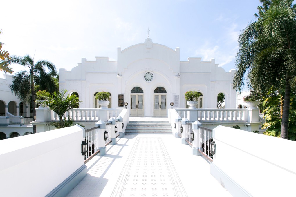 The Flag Terrace at Hotel Majapahit in Surabaya, in Indonesia’s East Java province. Photo: Hotel Majapahit