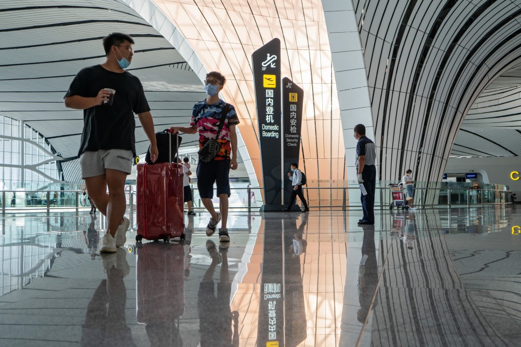 The restrictions on travellers have eased, but only certain types of visa holders are allowed to enter the country. Photo: Bloomberg