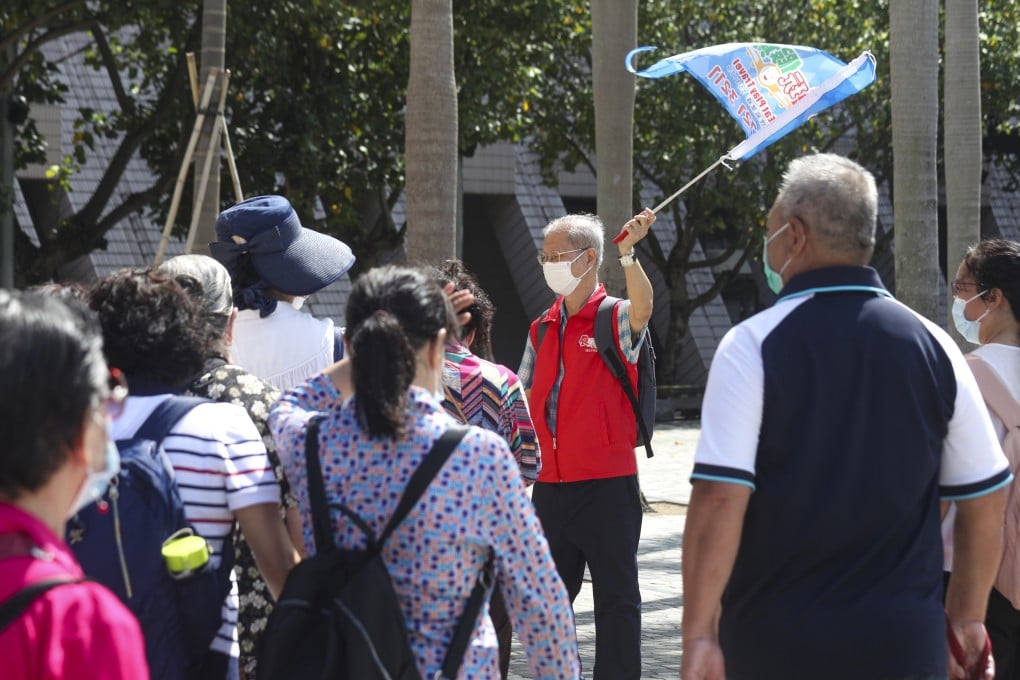 The local tourist market has evaporated in the wake of the tough Covid-19 travel curbs, falling from 65.1 million visitors in 2018 to just 91,398 last year. Photo: Xiaomei Chen