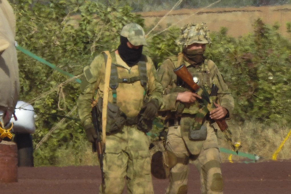 Wagner group, originally staffed by veterans of the Russian armed forces, has fought in Libya, Syria, the Central African Republic, Mali and Ukraine, among other countries. File photo: AP