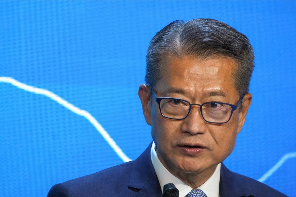 Hong Kong Financial Secretary Paul Chan Mo-po attends the Global Financial Leaders’ Investment Summit at the Four Seasons Hotel in Central on November 2, 2022. Photo SCMP / Sam Tsang