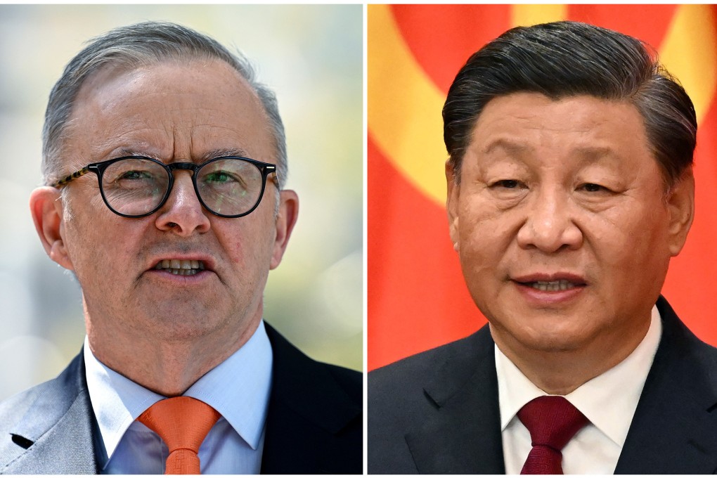 Australian Prime Minister Anthony Albanese; China’s President Xi Jinping. Photo: SCMP Pictures