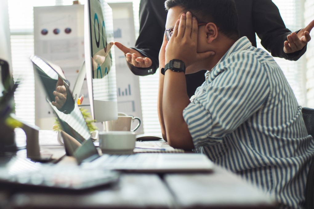 Work stress may cause blood pressure levels to rise. Lifestyle changes and medicine may help to manage it. Photo: Shutterstock