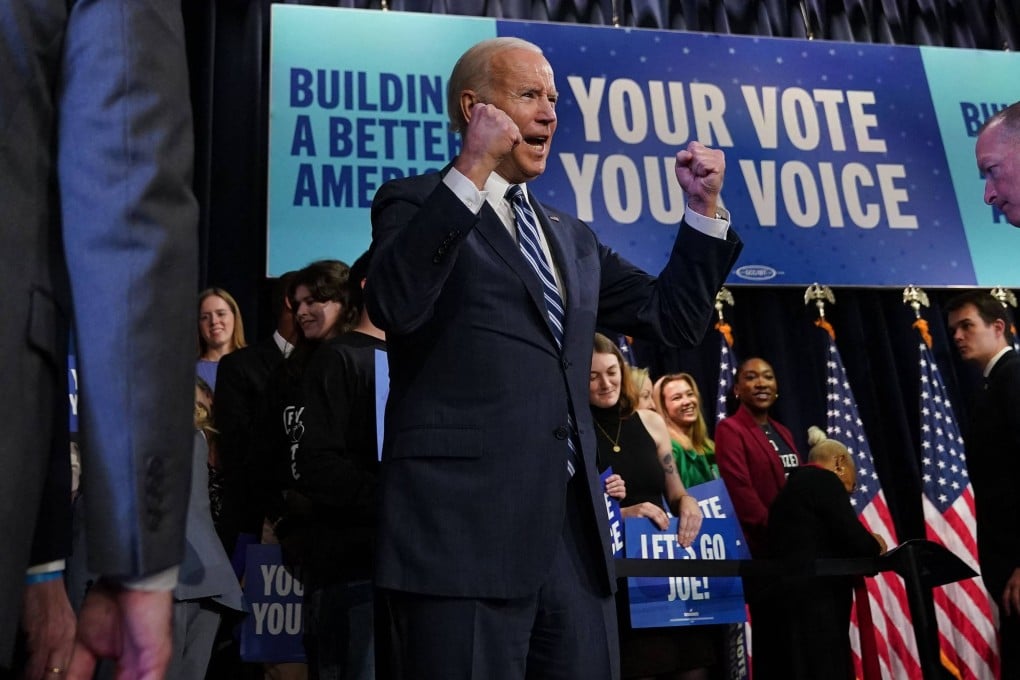 The austere choreography of Beijing’s twice-a-decade leadership reshuffle contrasted with the bruising political campaigns of the US midterms, which have yet to reveal how much power Republicans will have starting in January and what that will mean for President Joe Biden’s China policy or Indo-Pacific Strategy. Photo: AFP