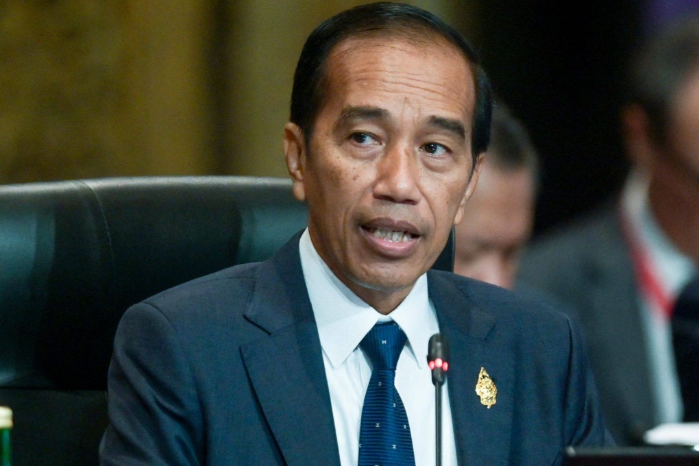 Indonesian President Joko Widodo speaks on Tuesday during the opening day of the G20 leaders summit in Bali. Photo: AFP