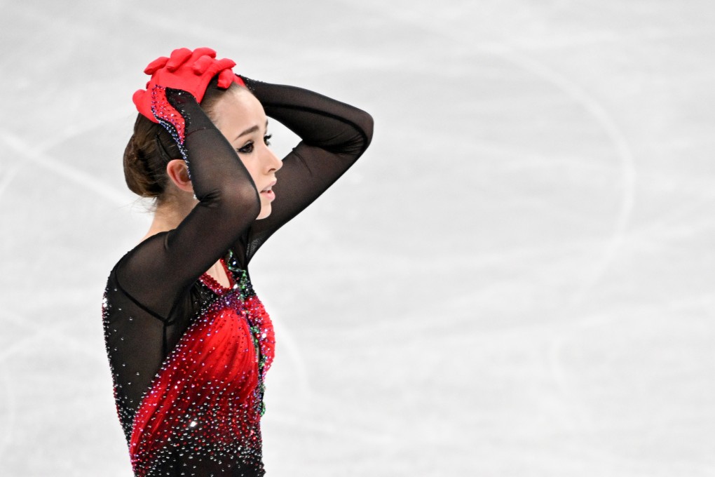 Kamila Valiyeva could be banned through the 2026 Winter Olympics.
Photo: dpa