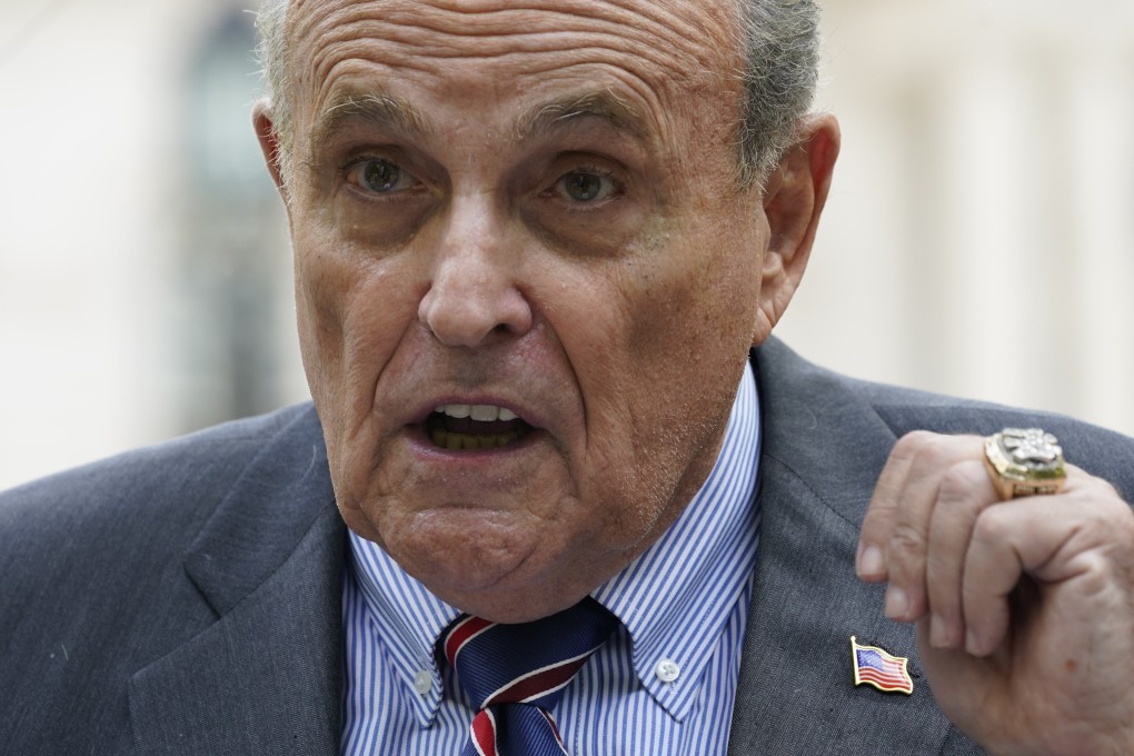 Rudy Giuliani. File photo: AP