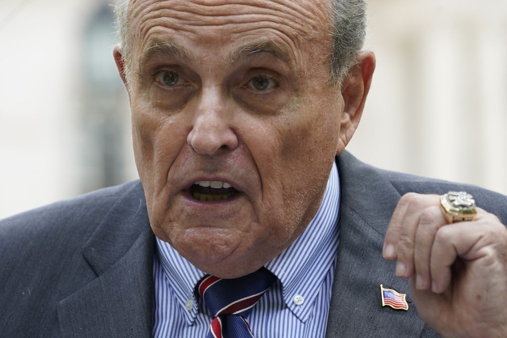 Rudy Giuliani. File photo: AP