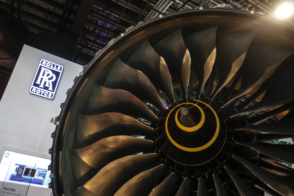 Air China and Rolls-Royce have formed a joint venture in Beijing to repair and service aeroplane engines such as the Trent 1000 turbofan (pictured). Photo: EPA-EFE
