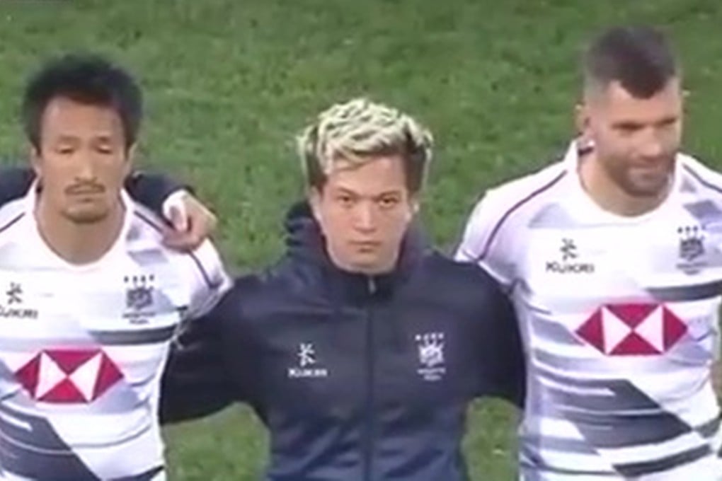 The Hong Kong Seven rugby team was playing in Incheon, South Korea. Photo: SCMP