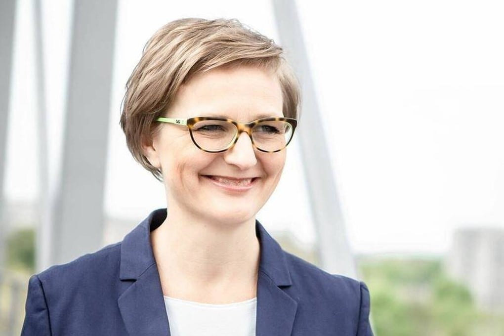 German parliamentary state secretary for economic affairs and climate action Franziska Brantner has made a lightning visit to Taiwan to discuss business and economic issues. Photo: Facebook