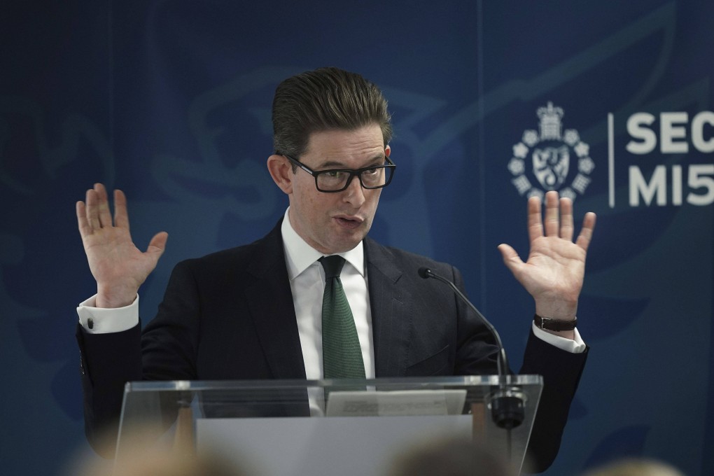 Mi5 Operator MI5 spy chief says Russia, China and Iran top security threat list to ...