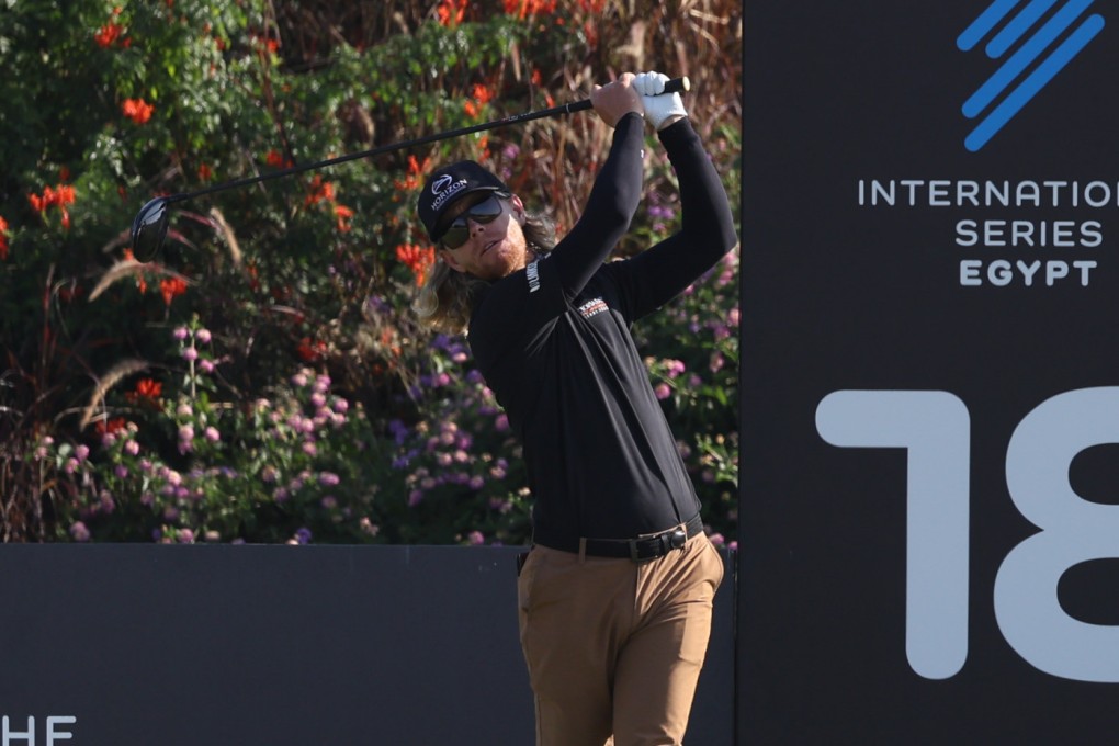 Scott Vincent of Zimbabwe during the first round of The International Series Egypt at Madinaty Golf Club. Photo: Asian Tour.