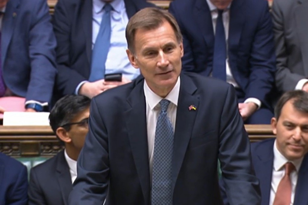 Britain’s Chancellor of the Exchequer Jeremy Hunt delivering his autumn statement to members of the House of Commons. Photo: dpa
