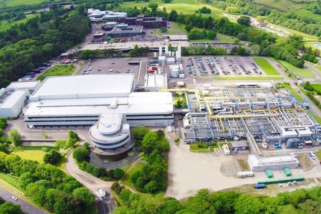 Aerial photo of the Newport Wafer Fab that Nexperia acquired over a year ago. Photo: Handout