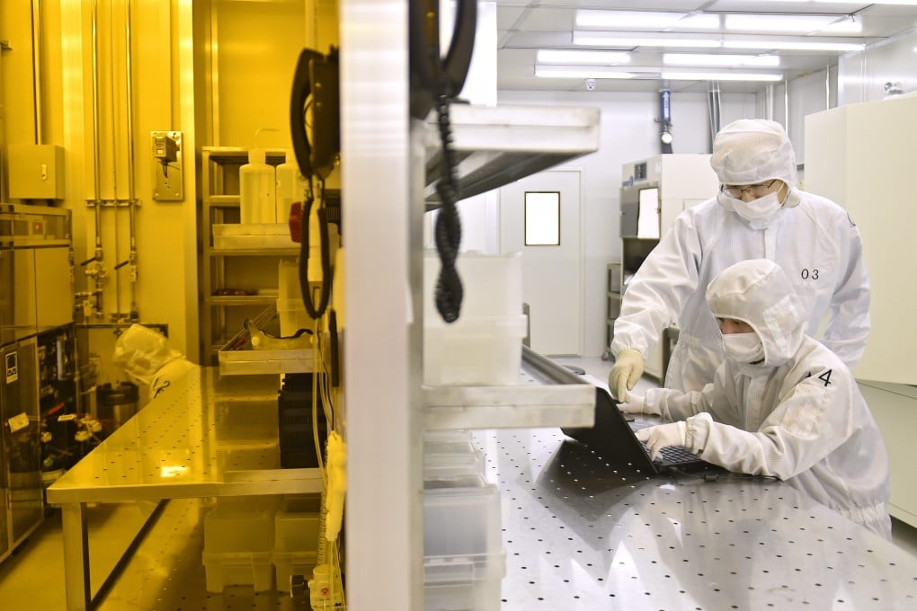 Engineers work at Xinguan Technology, a semiconductor enterprise in Dalian, northeast China’s Liaoning Province, April 1, 2019. Photo: Xinhua