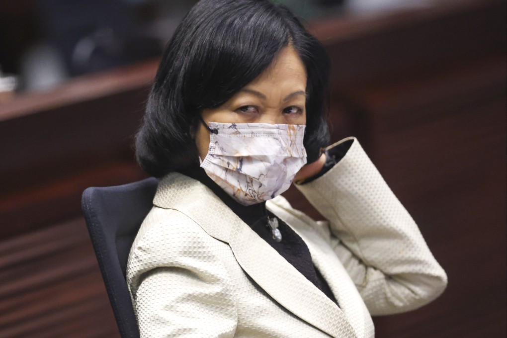 Lawmaker Regina Ip has blamed the school curriculum for making young people more egocentric. Photo: Edmond So