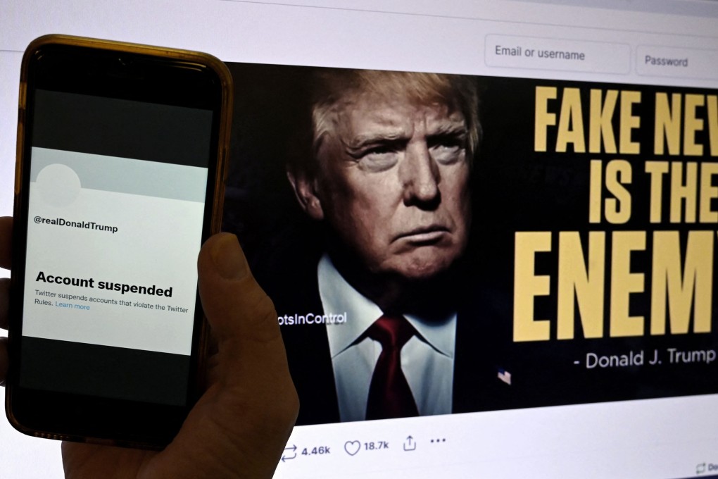 Donald Trump’s once-blocked Twitter account reappeared on the platform on November 19, minutes after company owner Elon Musk announced he was lifting the 22-month suspension on the former president over incitement of violence. Photo: AFP/File