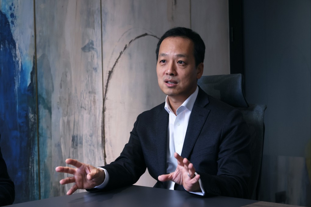 Samuel Rhee, chairman of Endowus, at the company’s office in Hong Kong, November 15, 2022. Photo: SCMP/ Dickson Lee