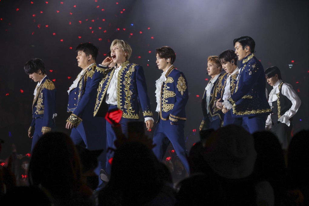 K-pop group Super Junior performed at a sold-out concert in Hong Kong. Photo: Jonathan Wong