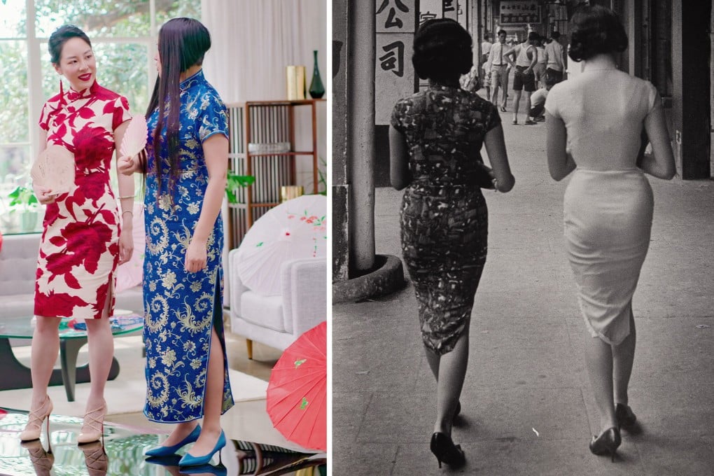 Sara Jane Ho and Bunny in the Netflix series, Mind Your Manners, taking the traditional cheongsam and Chinese elegance to a global audience. Photo: Sara Jane Ho.