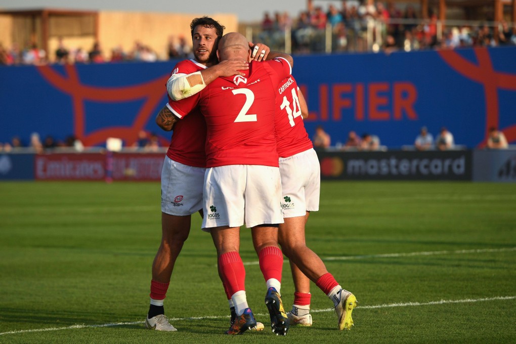 Portugal will be playing at the 2023 Rugby World Cup in France after winning this month’s final qualifying tournament in Dubai. Photo: World Rugby