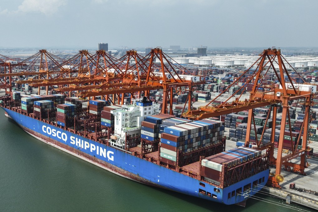 Exports of toys, games and sporting products fell 36 per cent to US$2.56 billion, while furniture and bedding dropped 23 per cent to US$2.73 billion, the data showed. Photo: Xinhua