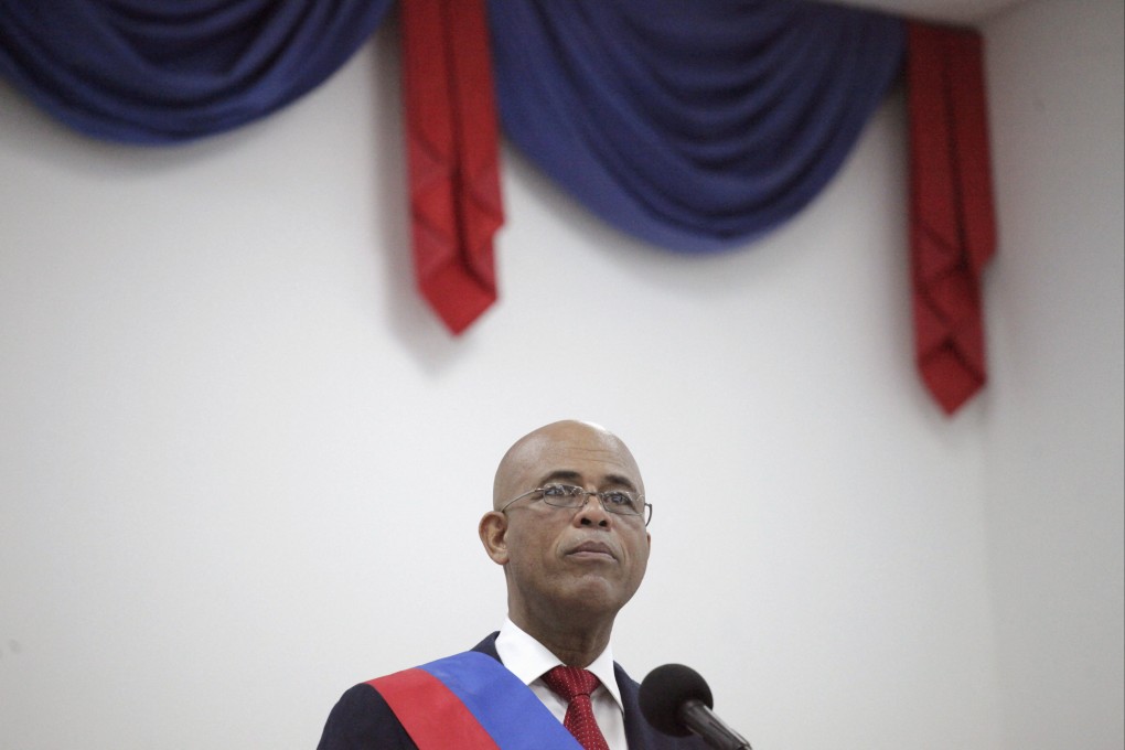 Haiti’s former president Michel Martelly in 2016. Photo: Reuters