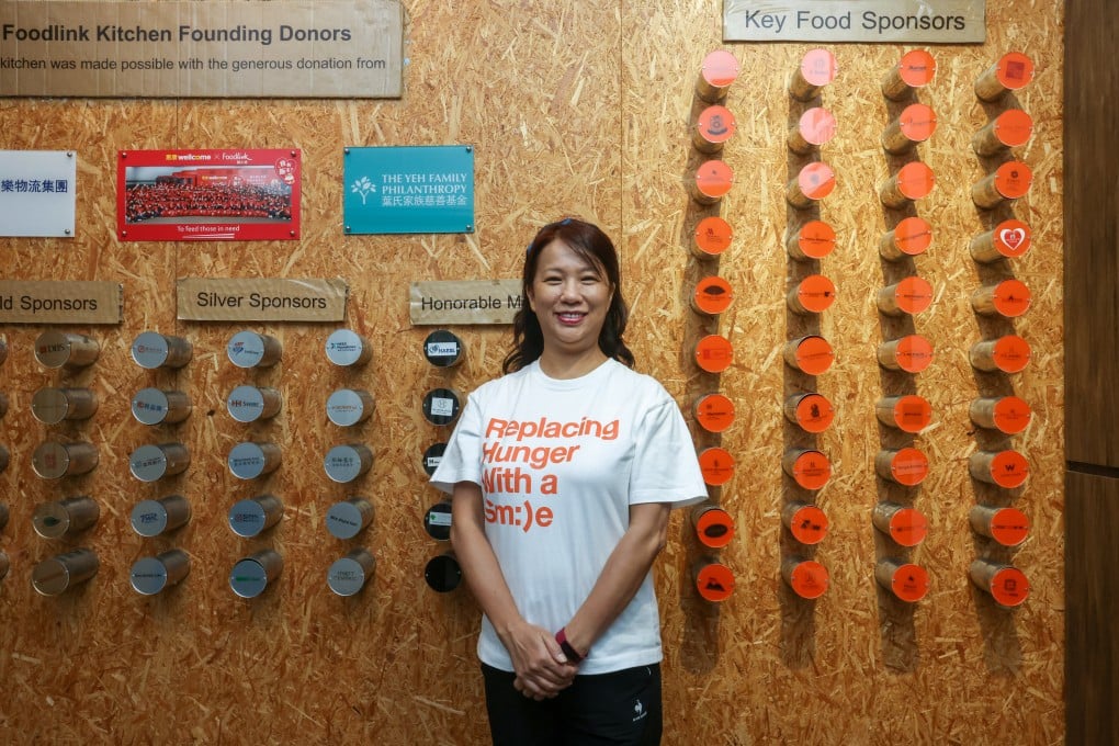 Foodlink’s Head of Operations Aurea Yung, at the charity’s offices in Kwun Tong. Photo: Jonathan Wong
