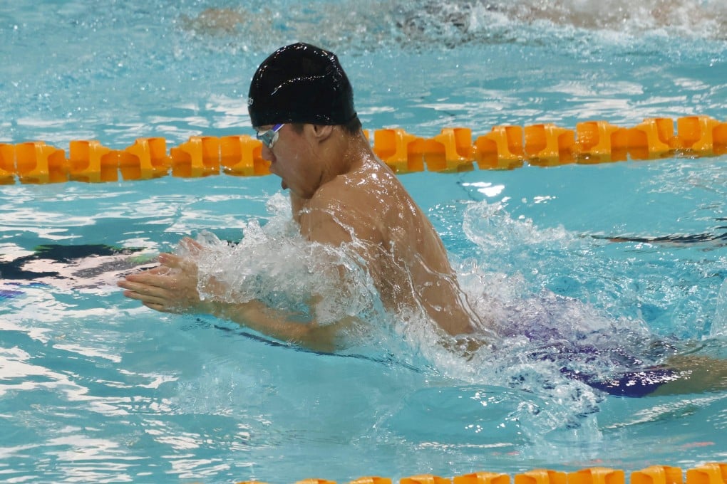 Teen swimmer Adam Mak won the Division 1 Age Group Short Course Competition on Sunday. Photo: Shirley Chui