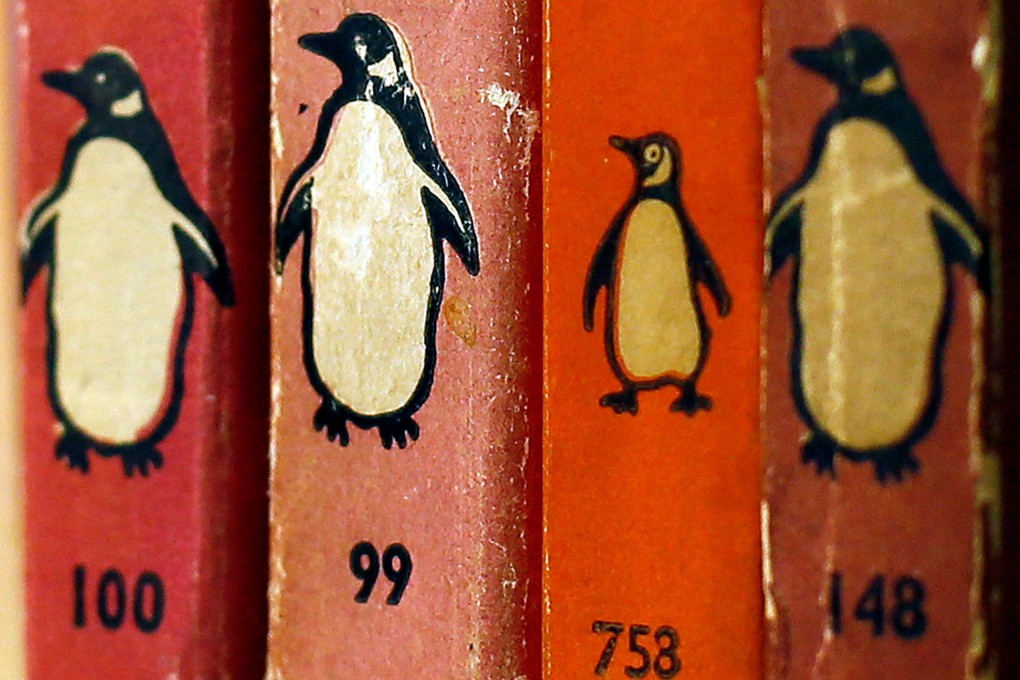 Penguin books are seen in a used bookshop in central London in October 2012. Photo: Reuters