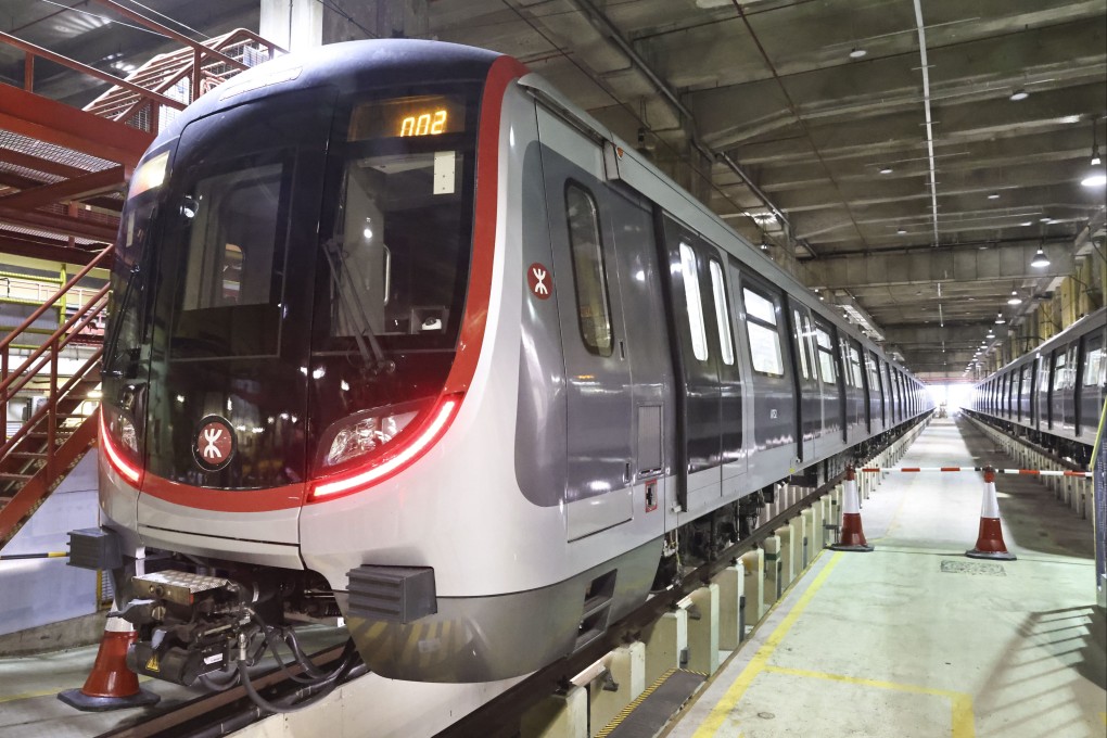 New MTR train will start service on Kwun Tong Line on Sunday. Photo: K. Y. Cheng