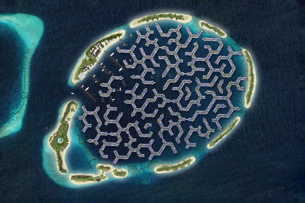 A floating city in the Maldives is among the on-water projects being design by Koen Olthuis, CEO at Waterstudio.NL.