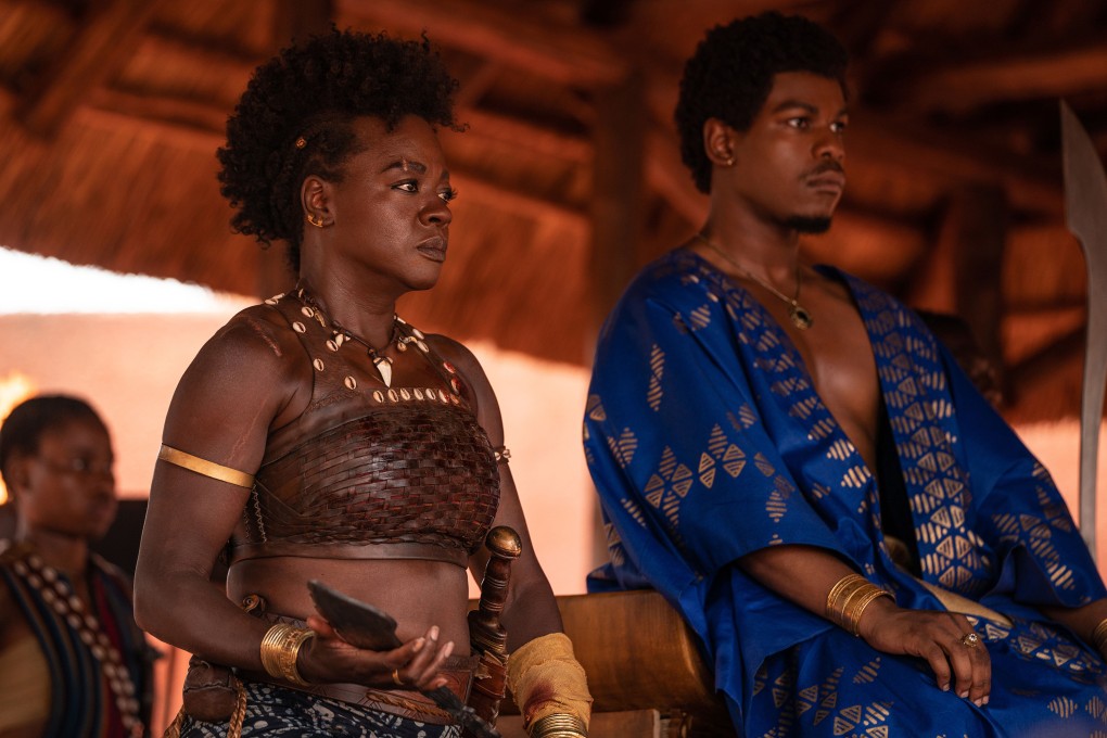 Viola Davis, left, and John Boyega star in The Woman King. Photo: TNS