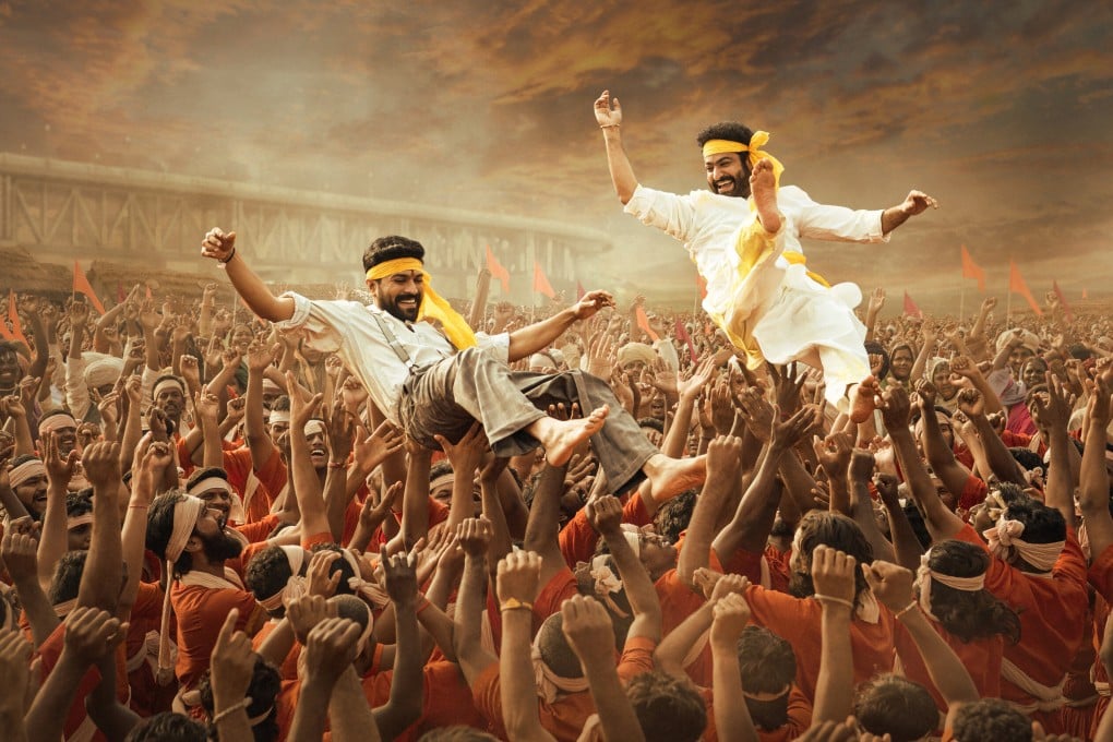 A scene from RRR, the critically acclaimed blockbuster from Indian director S.S. Rajamouli. Photo: DVV Entertainment