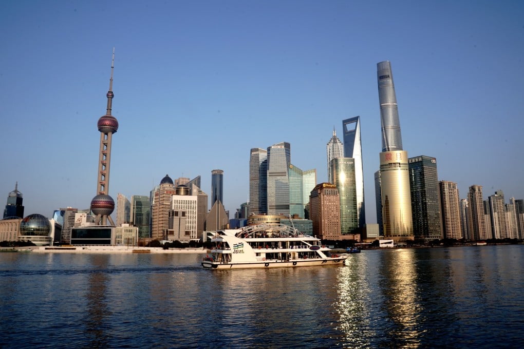 The Huangpu River in Shanghai. The city is already China’s automobiles hub. Photo: Xinhua