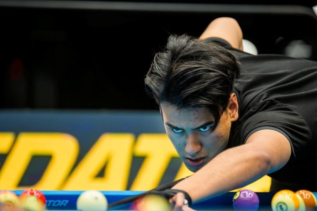 Robbie Capito in action at the World 8-Ball Championship in Puerto Rico. Photos: Predator Pro Billiard Series