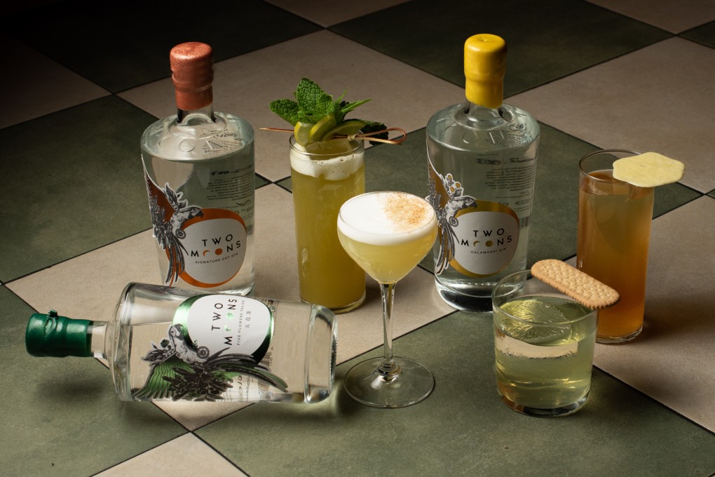 Dr. Fern’s Gin Parlour and Two Moons are two of the brands collaborating this season to serve up alcoholic concoctions that capture the spirit of Hong Kong. Photo: Dr. Ferns