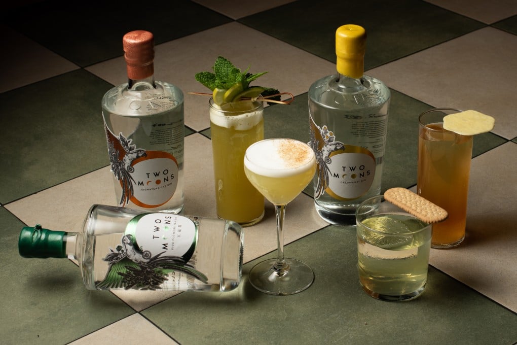 Dr. Fern’s Gin Parlour and Two Moons are two of the brands collaborating this season to serve up alcoholic concoctions that capture the spirit of Hong Kong. Photo: Dr. Ferns