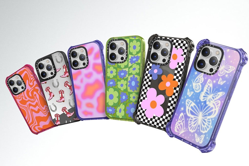 Phone cases from Casetify, a Hong Kong brand that has made it big overseas. Photo: Handout